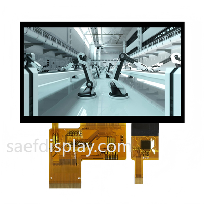 4.3" 1000nit IPS TFT LCD. 480×272 RGB. Συγκινητικό άγγιγμα. RGB 24-bit Παράλληλο. -30°C έως +80°C (ΗΠΑ/Γερμανία).