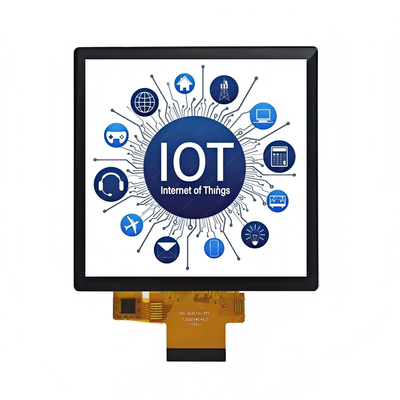 4" τετράγωνο βιομηχανικό TFT LCD (720x720) με PCAP Touch, -20°C~70°C λειτουργία, RGB διεπαφή.