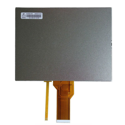 8 ιντσών TFT-LCD για ενσωματωμένα συστήματα και βιομηχανικές συσκευές, TFT LCD οθόνη 8 " 800x600 RGB 50 Pin με αντίσταση αφής