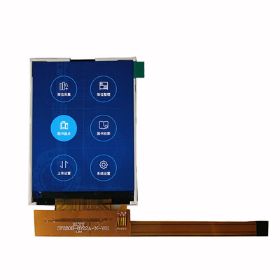 Οθόνη 2,8 TFT LCD» τύπος Tft LCD QVGA 240x320 TN ίντσας με την ενότητα τμηματικών διεπαφών LCD SPI