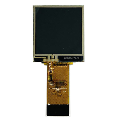 128x128 τετραγωνική οθόνη οθόνης LCD 1,44 ιντσών TFT LCD 8bit MPU Interface Plugging Type Connection