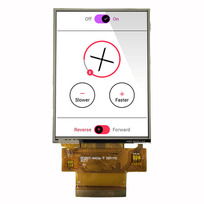 Οθόνη 2,8» επίδειξη 240x320 TFT LCD αφής LCD ίντσας με τη διεπαφή ολοκληρωμένου κυκλώματος και RGB/MCU ILI9341