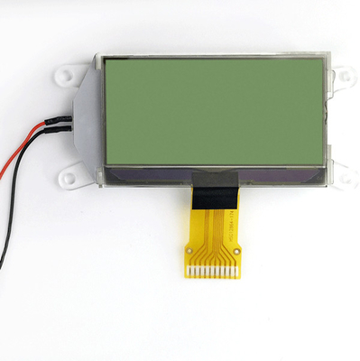 Τυπική COG γραφική οθόνη LCD 128X64 Dots Matrix ST7565 SPI STN Κίτρινη πράσινη λειτουργία