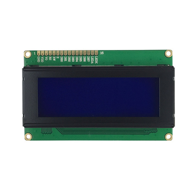 Μονοχρωματική επίδειξη LCM 16 χαρακτήρα LCD 20x4 οκτάμπιτος MPU STN μπλε αρνητικός καρφιτσών
