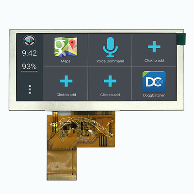 800x320 οθόνη τύπων TFT LCD φραγμών 4,6 ίντσα με τη χωρητική αφή PCAP