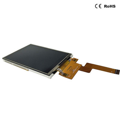 2.4 ιντσών IPS TFT LCD Μοντέλο με RTP Touch. 240x320, MCU Διασύνδεση, Βιομηχανική Τάξη.