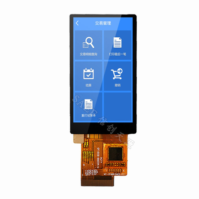 1.9" IPS CTP TFT LCD οθόνη με SPI/RGB διεπαφή, 350cd/M2 1,9" TFT για ενσωματωμένα συστήματα και καταναλωτικά προϊόντα