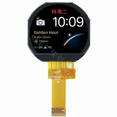 1.22» σημεία οθόνης 240x204 TFT LCD γύρω από την πλήρη οθόνη διεπαφών TFT LCD γωνίας εξέτασης ΔΙΕΘΝΏΝ ΕΙΔΗΣΕΟΓΡΑΦΙΚΏΝ ΠΡΑΚΤΟΡΕΊΩΝ μορφής SPI