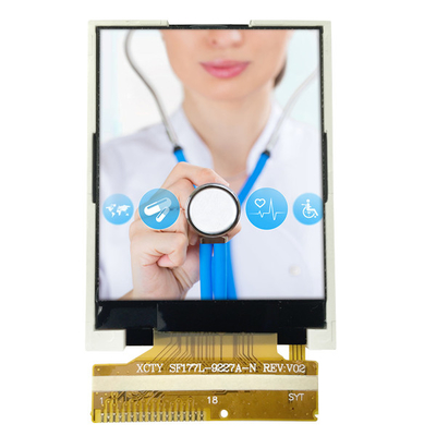 Οθόνη αφής 1,77 ίντσας TFT LCD 128x160 με το cOem διεπαφών SPI για ιατρικό