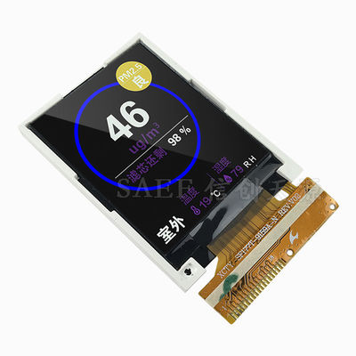 1,77 ιντσών TFT LCD με οθόνη αφής 4-Wire Resistive | Διασύνδεση SPI 128x160 | Οδηγός ILI9163C | Συμπαγής ενσωματωμένη οθόνη