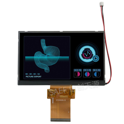 Οθόνη αφής τοπίων FHD LCD TFT 60 καρφίτσα 5,7» διεπαφή ίντσας LVDS