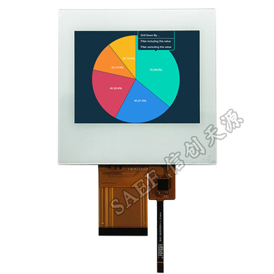 QVGA 3,5» RGB καρφίτσα οθόνης αφής τοπίων επίδειξης 320x240 PCAP TFT HX8238 54