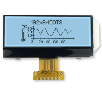 Θετική UC1609C 3.3V SPI ΒΑΡΑΙΝΩ 192x64 μονοχρωματική γραφική LCD διεπαφή επίδειξης FSTN