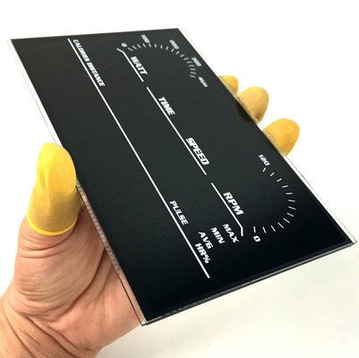 Μονοχρωματική LCD επίδειξη 5V VATN για την μπροστινή οθόνη ταχυμέτρων