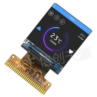 Τετραγωνική LCD διεπαφή ΔΙΕΘΝΏΝ ΕΙΔΗΣΕΟΓΡΑΦΙΚΏΝ ΠΡΑΚΤΟΡΕΊΩΝ MCU επίδειξης 128x128 0,85 ιντσών με Backlight των άσπρων οδηγήσεων