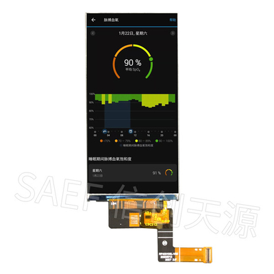 Ιατρική LCD οθόνη αφής 30 καρφιτσών TFT 4 ίντσα 540x1080 με τη διεπαφή MIPI