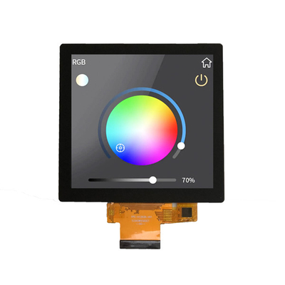 Εταιρική προμήθεια 4 ιντσών TFT LCD οθόνης 320x320 τετραγωνικού τύπου MCU & SPI Διασύνδεση με CTP