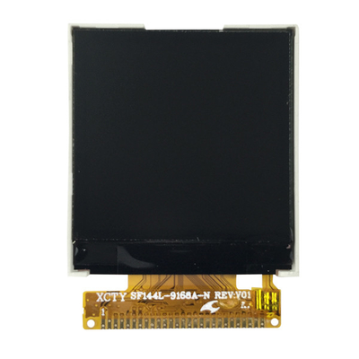 Πλατεία Μικρή οθόνη οθόνης LCD, TFT LCD 1,44 ίντσες 128x128 με MUC 8bit Interface