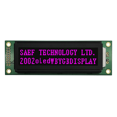 Αλφανουμερική επίδειξη 20x2 MPU 6800 χαρακτήρα LCD VATN τμηματική διεπαφή