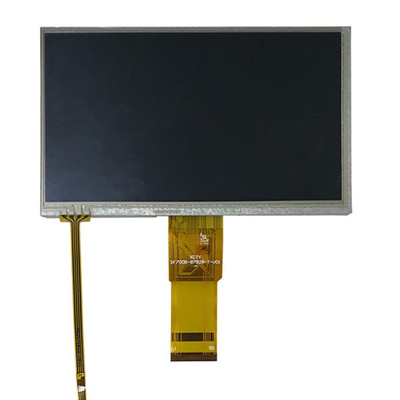 7» οθόνη επίδειξης 800x480 TN TFT, RGB βιομηχανική επιτροπή οθόνης αφής 50 καρφιτσών