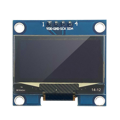 Παθητική μήτρα καρφίτσες PCB 4 ΒΑΡΑΊΝΩ επίδειξης 128x64 1,3 ιντσών I2C OLED
