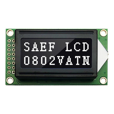 Σημεία επίδειξης 5×8 ενότητας χαρακτήρα LCD VATN 8x2 με την αλφανουμερική επίδειξη δρομέων