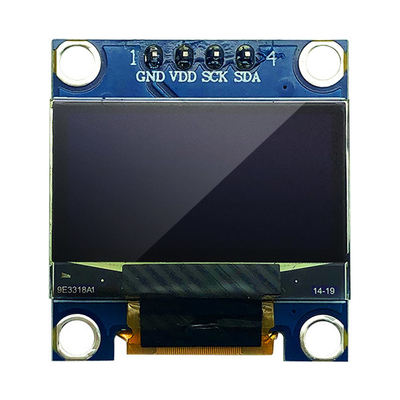 0.96 ιντσών OLED Μονάδα 12864 COG PCB 4 Πιν SPI I2C Για ιατρική συσκευή