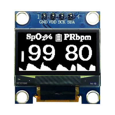 0.96 ιντσών 128x64 Dot Matrix OLED οθόνη Μονάδα 4-Pin Διασύνδεση I2C