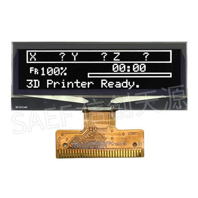 Βιομηχανική βαθμίδα 2 ιντσών OLED οθόνη 128x32 Graphic SPI I2C Interface