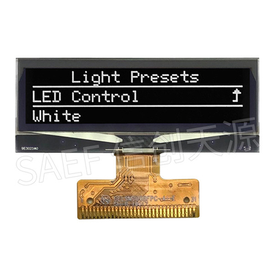 Βιομηχανική βαθμίδα 2 ιντσών OLED οθόνη 128x32 Graphic SPI I2C Interface