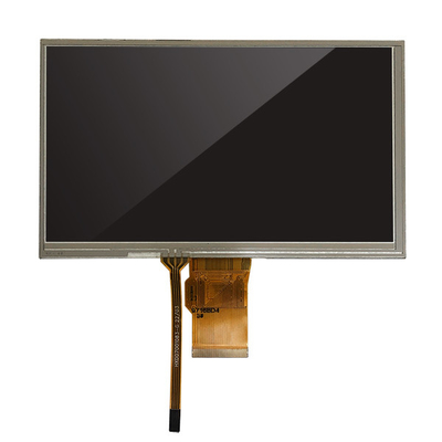7 η ίντσα TFT LCD 800x480 διαστίζει τη RGB διεπαφή 24 μπιτ επίδειξης με την ανθεκτική επιτροπή αφής