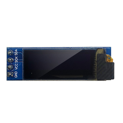 ενότητα 0,91 ίντσα 4 επίδειξης 3V 5V 128x32 OLED καρφίτσες με το ολοκληρωμένο κύκλωμα οδηγών SSD1306