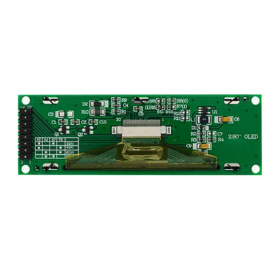 2,8 επίδειξη ίντσας 256x64 OLED με SPI 6800 8080 διεπαφή 16 γκρίζα οθόνη κλίμακας