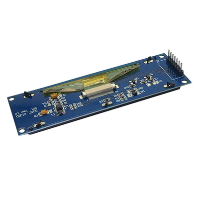3.12 ιντσών γραφική οθόνη OLED 256x64 Dot SPI Διασύνδεση Λευκές/Γαλάζιες/Κίτρινες/Πράσινες γραμματοσειρές