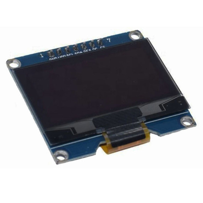 1.54 ιντσών OLED οθόνη 128x64 ανάλυση SPI διεπαφή υψηλή αντίθεση χαμηλή κατανάλωση ενέργειας