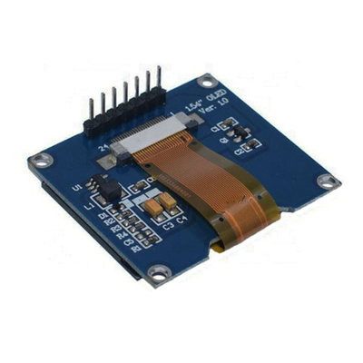 1.54 ιντσών OLED οθόνη 128x64 ανάλυση SPI διεπαφή υψηλή αντίθεση χαμηλή κατανάλωση ενέργειας