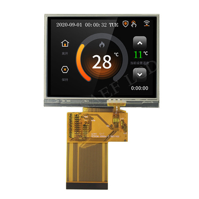 QVGA 320x240 3,5 RGB διεπαφή 54 επίδειξης ίντσας TFT καρφίτσα με Backlight των οδηγήσεων