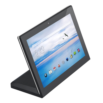 10.1 ιντσών Android Εικονική οθόνη οθόνης 1280x800 L- σχήμα επιφάνειας εργασίας με POE RJ45 Port