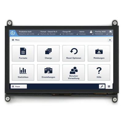 7 ιντσών HDMI TFT LCD οθόνη με χωρητική οθόνη αφής για Raspberry PI