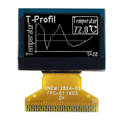 0.96 ιντσών OLED οθόνη 128x64, OEL γραφική οθόνη 0,96 ιντσών