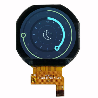 Μικρή κυκλική επίδειξη LCD, στρογγυλή διεπαφή Spi MCU ενότητας LCD 1,22 ίντσα