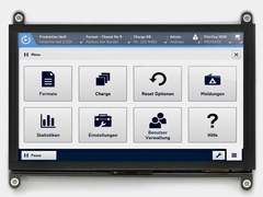 7 ιντσών 1024x600 HDMI PCAP TFT LCD οθόνη για βιομηχανικές εφαρμογές